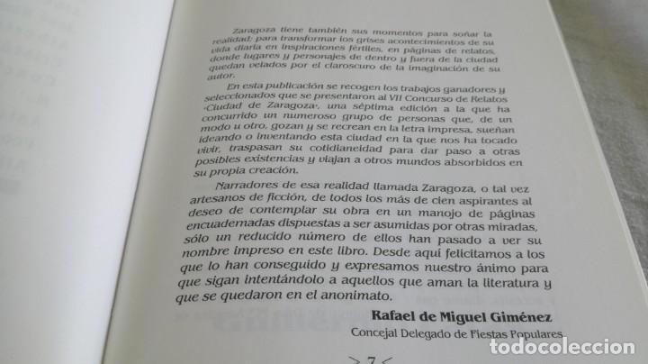 Libros de segunda mano: RELATOS DE ZARAGOZA 1988 - Foto 4