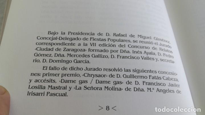 Libros de segunda mano: RELATOS DE ZARAGOZA 1988 - Foto 5
