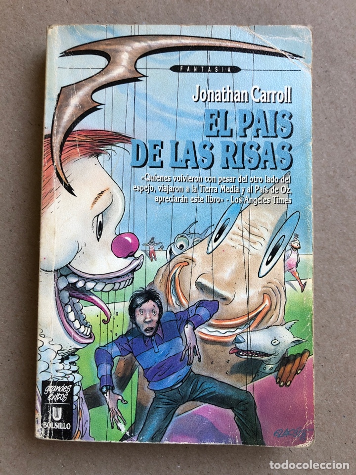 Libros de segunda mano: EL PAIS DE LAS RISAS. JONATHAN CARROLL. ULTRAMAR EDITORES 1990. - Foto 1