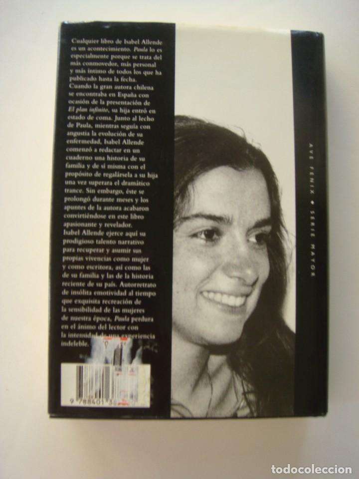 Libros de segunda mano: Paula, aut. Isabel Allende - Foto 3