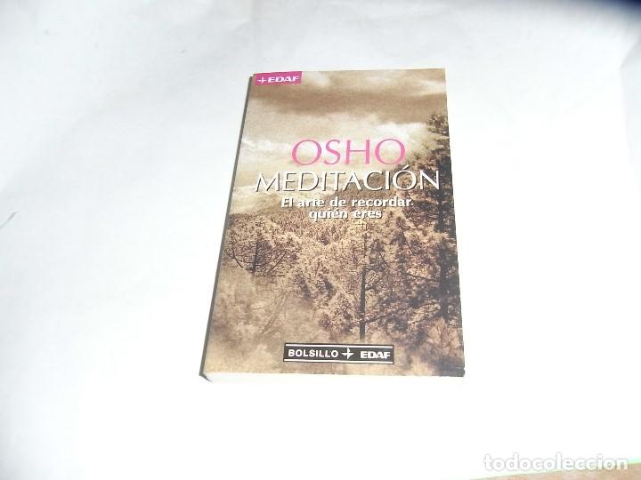 Libros de segunda mano: Osho, Meditacion, EDAF - Foto 1