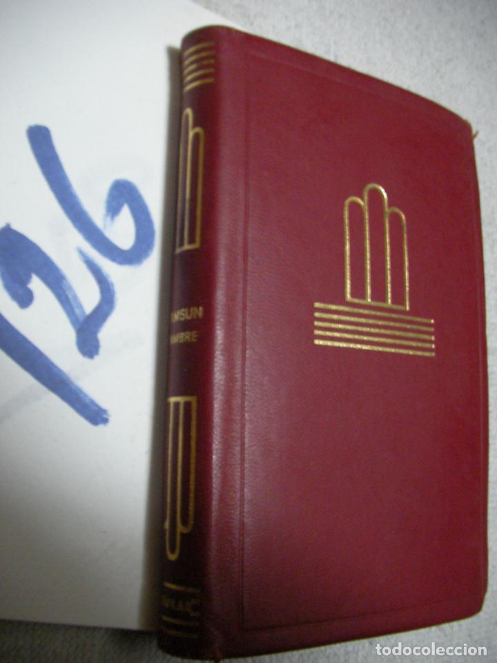 Libros de segunda mano: HAMBRE - KNUT HAMSUN - Foto 1