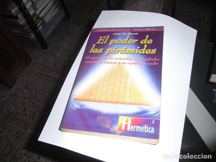 Libros de segunda mano: Allan Von Handa, El poder de las piramides, Hermetica - Foto 1