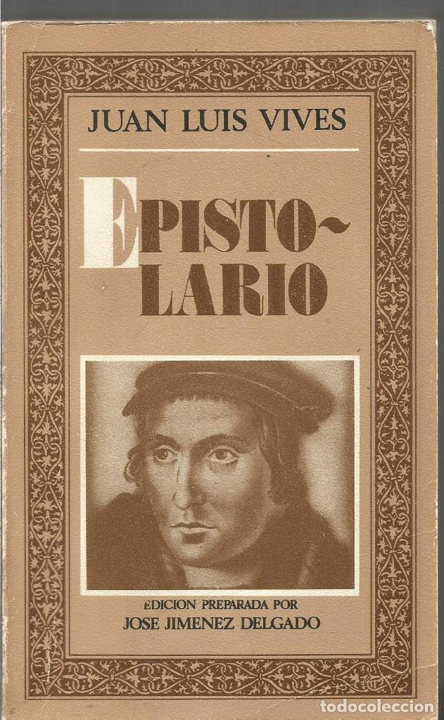 Libros de segunda mano: JUAN LUIS VIVES. EPISTOLARIO. - Foto 1