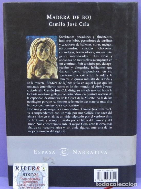 Libros de segunda mano: Madera de Boj - Camilo Jos&eacute; Cela - Foto 2