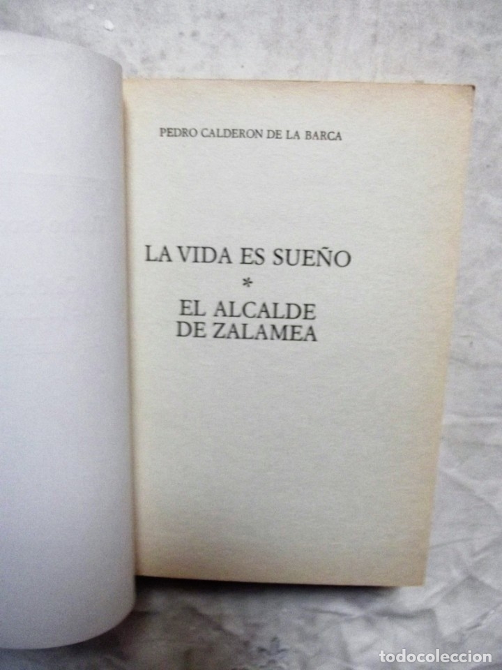 Libros de segunda mano: TEATRO ESCOGIDO DE CALDERON DE LA BARCA - Foto 2