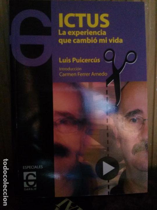 Libros de segunda mano: Ictus, Luis Puicerc&uacute;s, Ed. Garaje - Foto 1