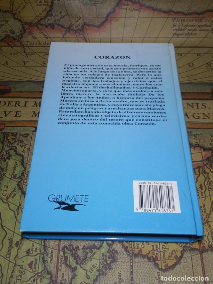 Libros de segunda mano: CORAZ&Oacute;N. EDMUNDO D&acute;AMICIS. IBERLIBRO 1990. - Foto 5