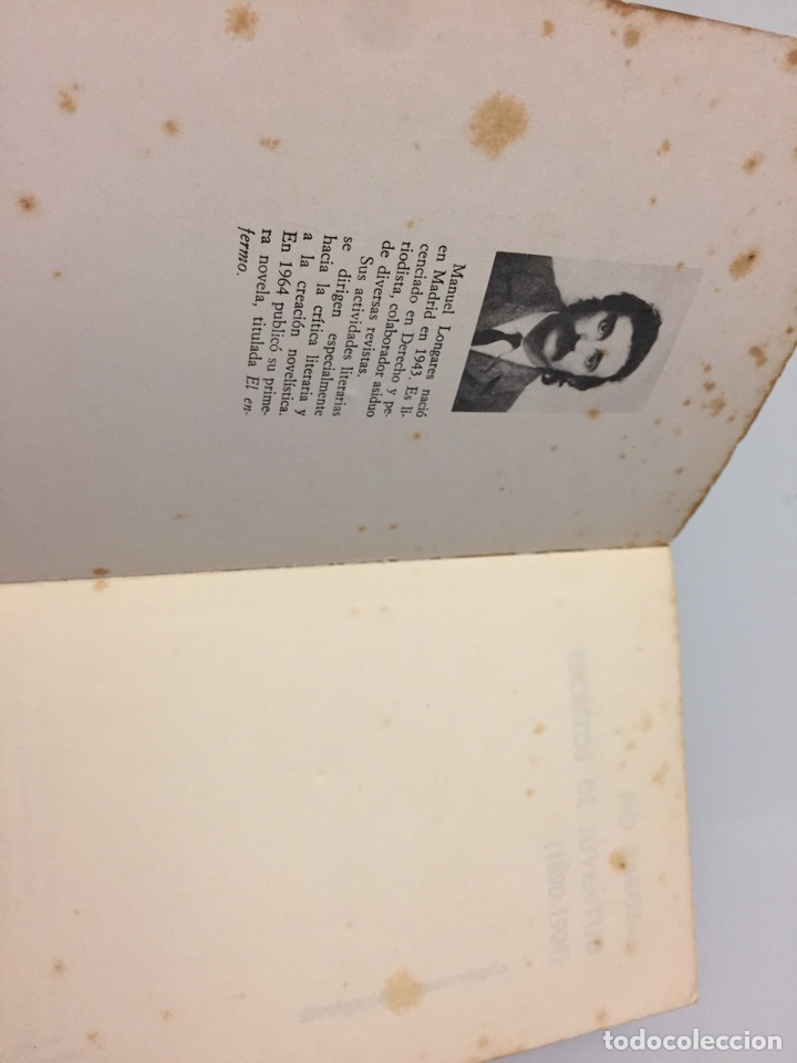 Libros de segunda mano: Libro Escritos de juventud. P&iacute;o baroja - Foto 2