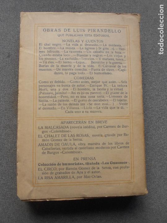 Libros de segunda mano: TERCETOS. LUIS PIRANDELLO. - Foto 3