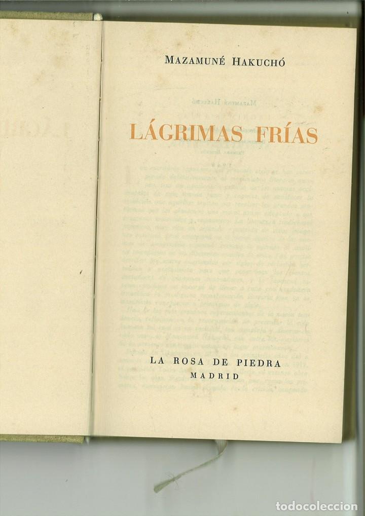 Gebrauchte B&uuml;cher: L&Aacute;GRIMAS FR&Iacute;AS. Mazamun&eacute; Hakuch&oacute;