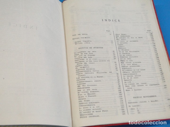 Libros de segunda mano: OBRAS COMPLETAS.-JOS&Eacute; M. DE PEREDA - Foto 5