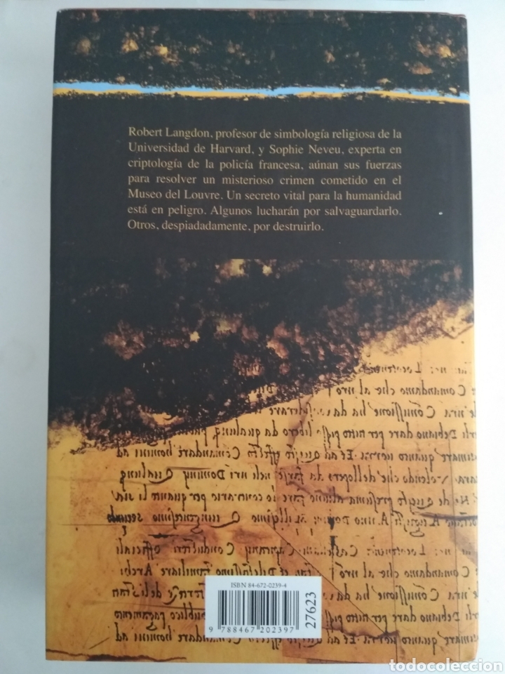 Libros de segunda mano: EL C&Oacute;DIGO DA VINCI/ DAN BROWN - Foto 2