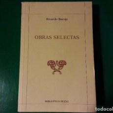 Libros de segunda mano: RICARDO BAROJA OBRAS SELECTAS. Lote 139330522