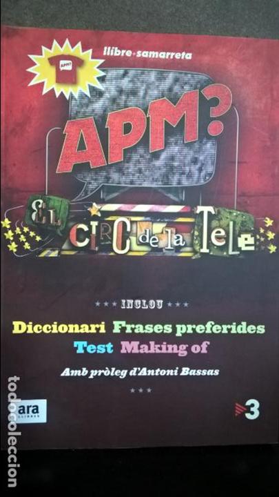 Libros de segunda mano: APM? EL CIRC DE LA TELE. LIBRO EN CATALAN ( CATALA). - Foto 1