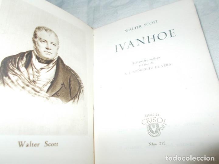 Libros de segunda mano: CRISOL n&ordm; 212 Ivanhoe Walter Scott - Foto 1