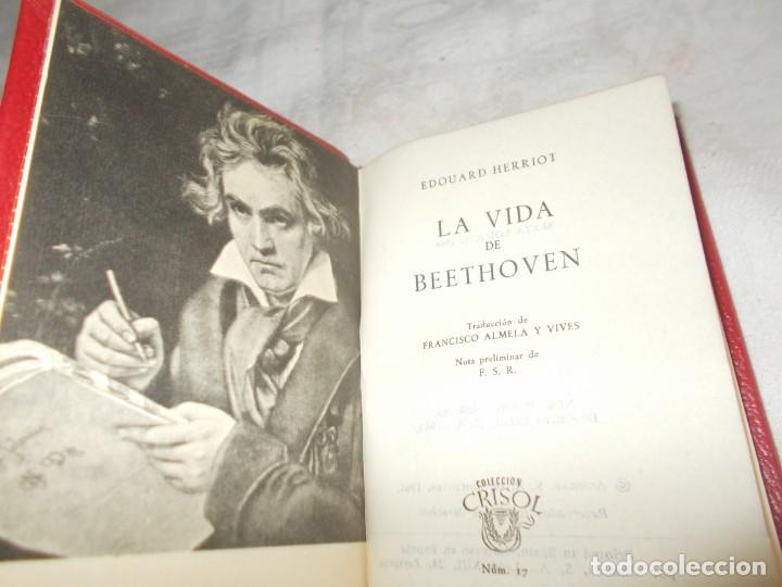 Libros de segunda mano: CRISOL n&ordm; 17 La vida de Beethoven - Foto 1