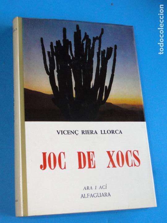 Libros de segunda mano: JOC DE XOCS.- RIERA LLORCA, Vicen&ccedil; - Foto 1