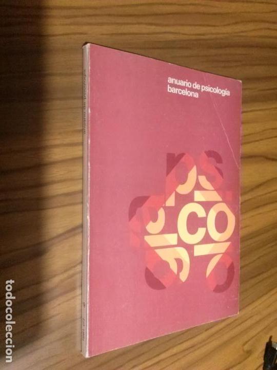 Libros de segunda mano: ANUARIO DE PSICOLOG&Iacute;A 49. 1991 (2) BARCELONA. BUEN ESTADO. DESCATALOGADO. E11 3