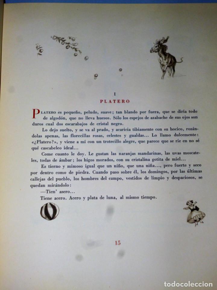 Libros de segunda mano: PLATERO Y YO (ELEG&Iacute;A ANDALUZA) - Foto 5