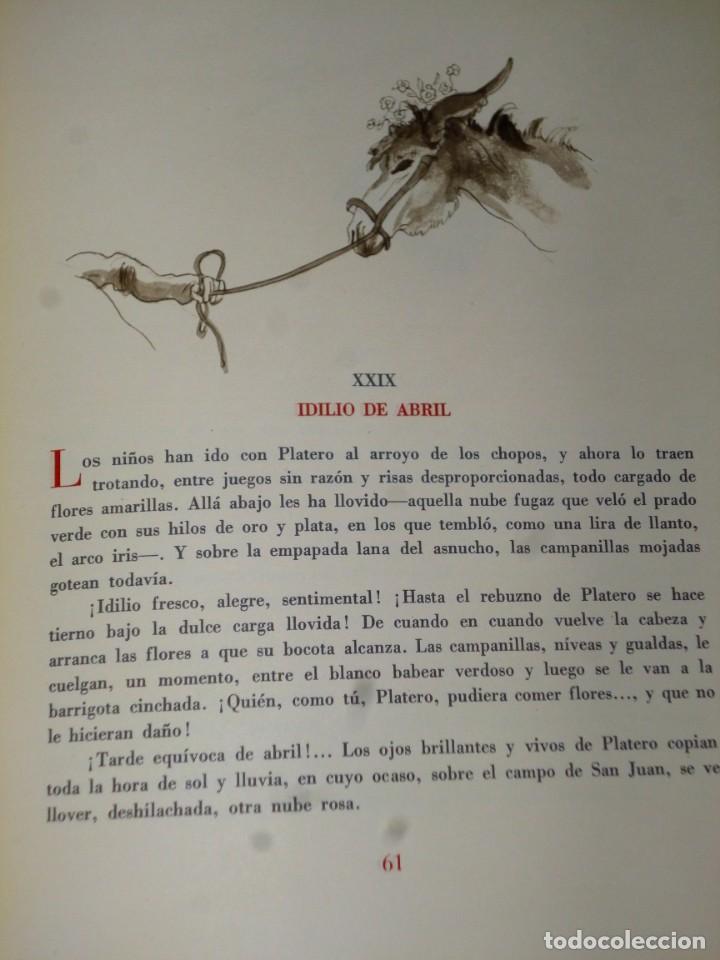 Libros de segunda mano: PLATERO Y YO (ELEG&Iacute;A ANDALUZA) - Foto 11