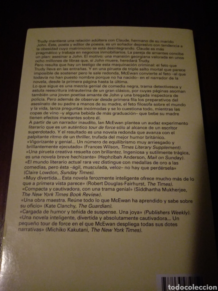 Libros de segunda mano: C&aacute;scara de nuez. Ian McEwan - Foto 2