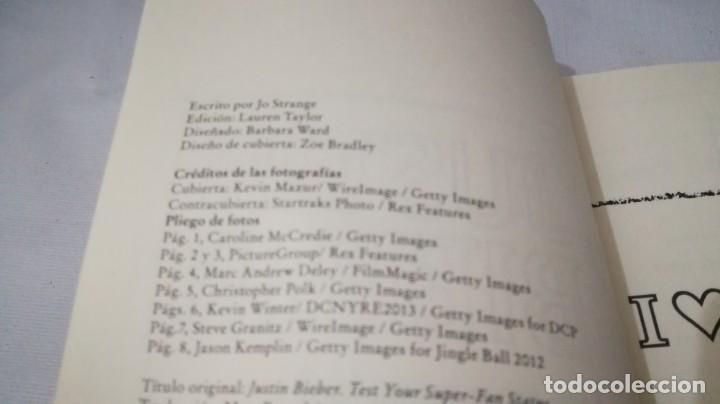 Libros de segunda mano: JUSTIN BIEBER-ERES SU MAXIMO FANS - Foto 4