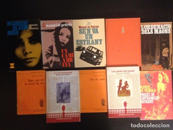 Libros de segunda mano: MANUEL DE PEDROLO - 10 novel.les