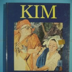 Libros de segunda mano: KIM - RUDYARD KIPLING - EDICIONES GAVIOTA, 1989 (TAPA DURA, ILUSTRADO, MUY BUEN ESTADO))