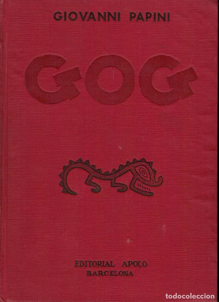 Libros de segunda mano: Giovanni Papini, Gog - Foto 1