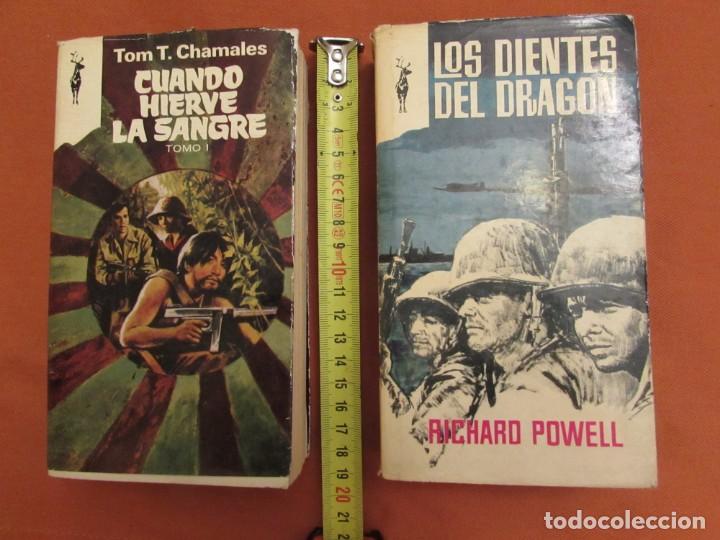 Libros de segunda mano: CUANDO HIERVE LA SANGRE Y LOS DIENTES DEL DRAG&Oacute;N