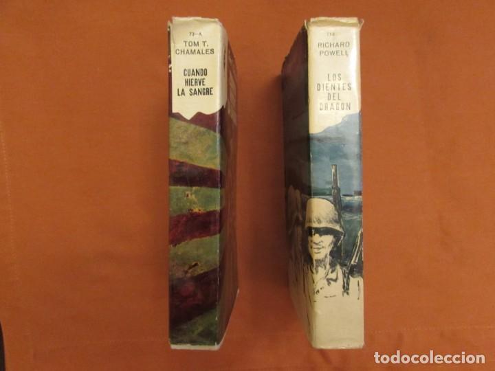 Libros de segunda mano: CUANDO HIERVE LA SANGRE Y LOS DIENTES DEL DRAG&Oacute;N - Foto 2
