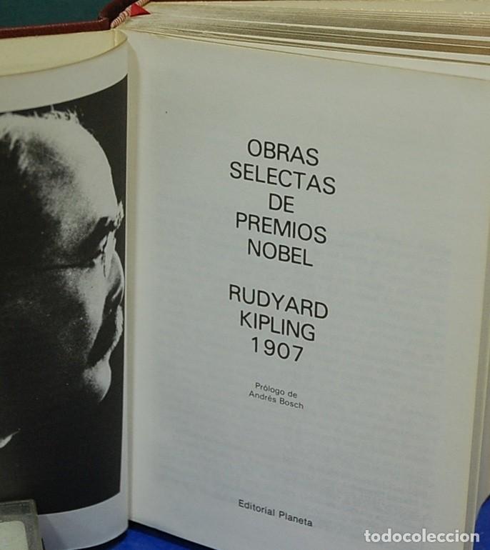 Libros de segunda mano: Obras selectas de premios Nobel - Rudyard Kipling - Foto 2
