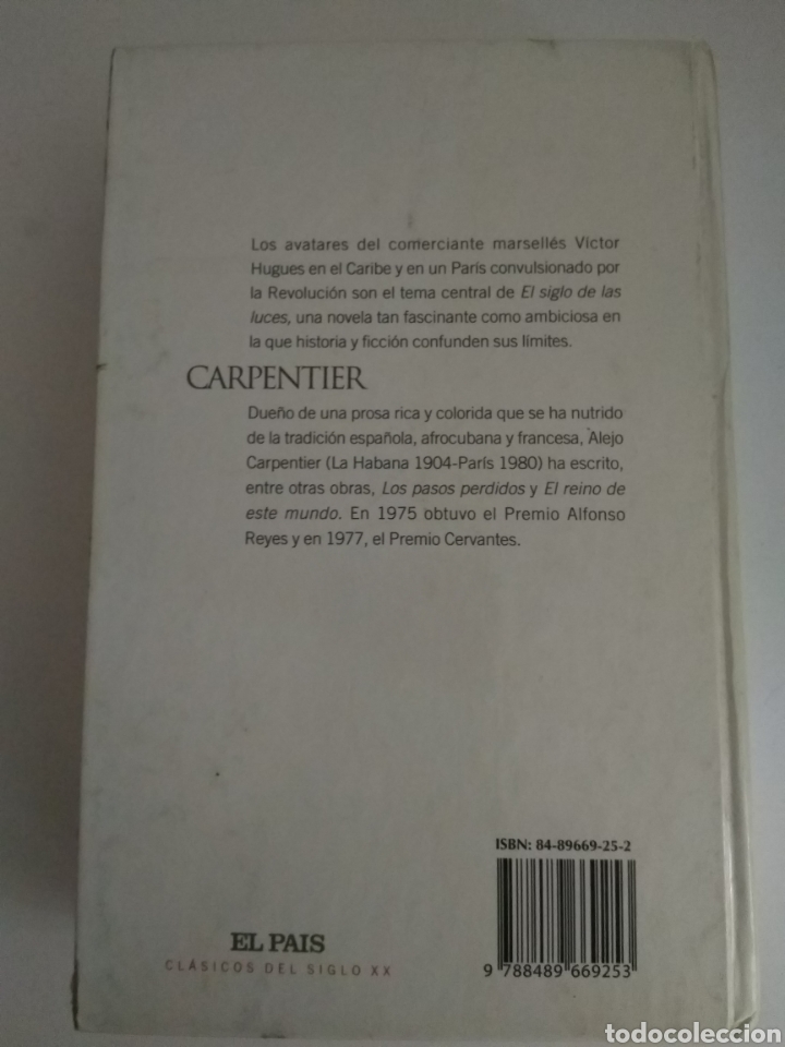 Libros de segunda mano: EL SIGLO DE LAS LUCES/ALEJO CARPENTIER - Foto 2