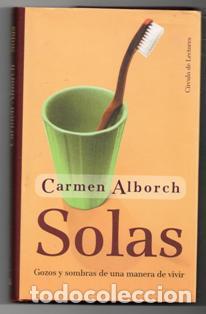 Libros de segunda mano: Solas, Carmen Alborh - Foto 1