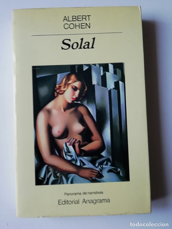 Libros de segunda mano: SOLAL - ALBERT COHEN - ED ANAGRAMA 1988 - Foto 1