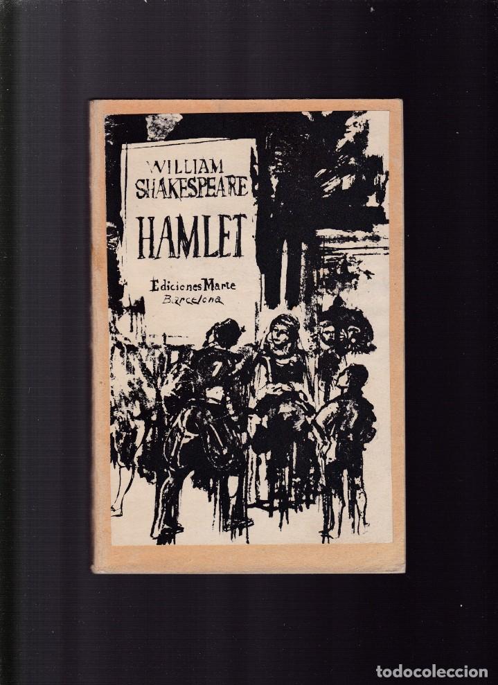 Libros de segunda mano: WILLIAM SHAKESPEARE - HAMLET - EDICIONES MARTE 1966 / RAIMUNDO COBOS ILUSTRADOR - Foto 1