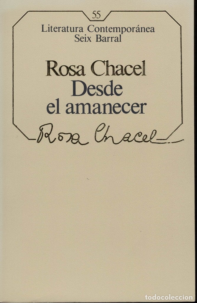 Libros de segunda mano: Rosa Chacel, Desde el Amanecer - Foto 1
