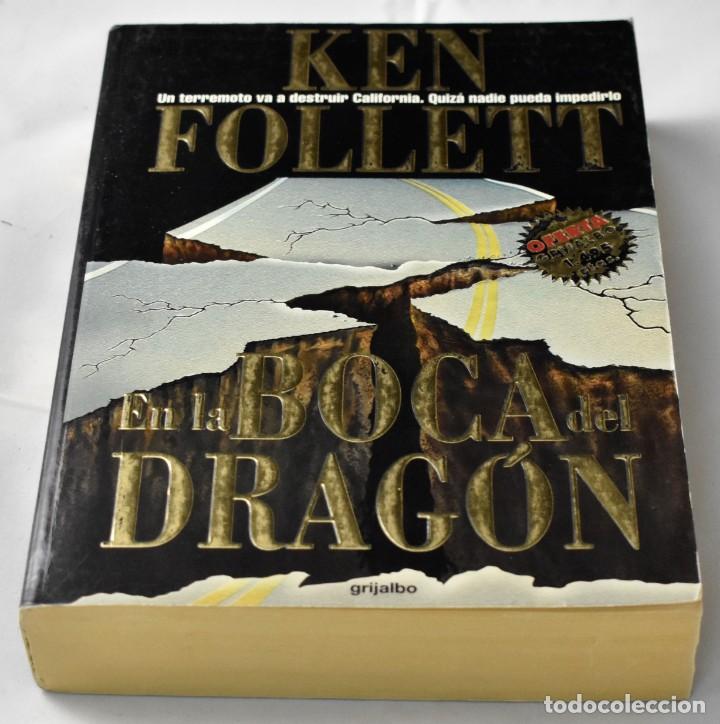 Libros de segunda mano: En las boca del drag&oacute;n. Follett, Ken - Foto 1