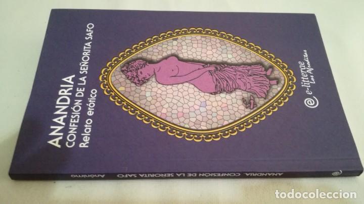 Second hand books: ANANDRIA CONFESIONES DE LA SE&Ntilde;ORITA SAFO / 	RELATO EROTICO	 / 	LITTERAE	 / 	NUEVO