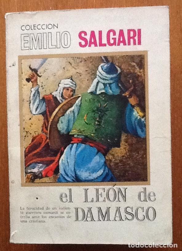 Libros de segunda mano: El Le&oacute;n de Damasco. Emilio Salgari - Foto 1