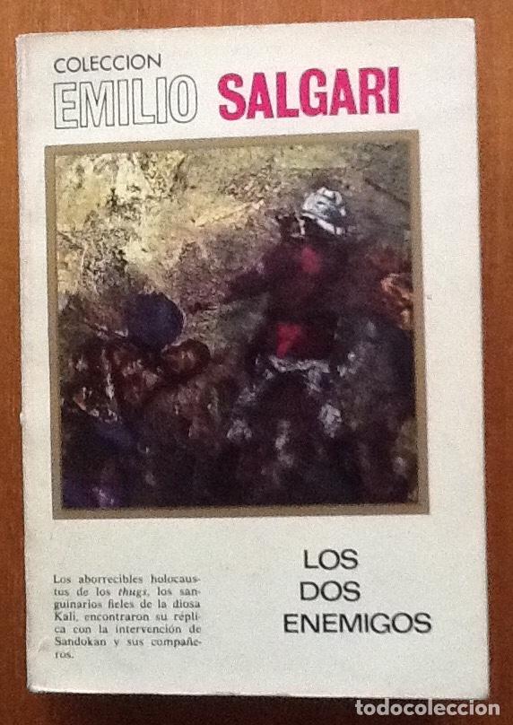 Libros de segunda mano: Los dos enemigos. Emilio Salgari - Foto 1