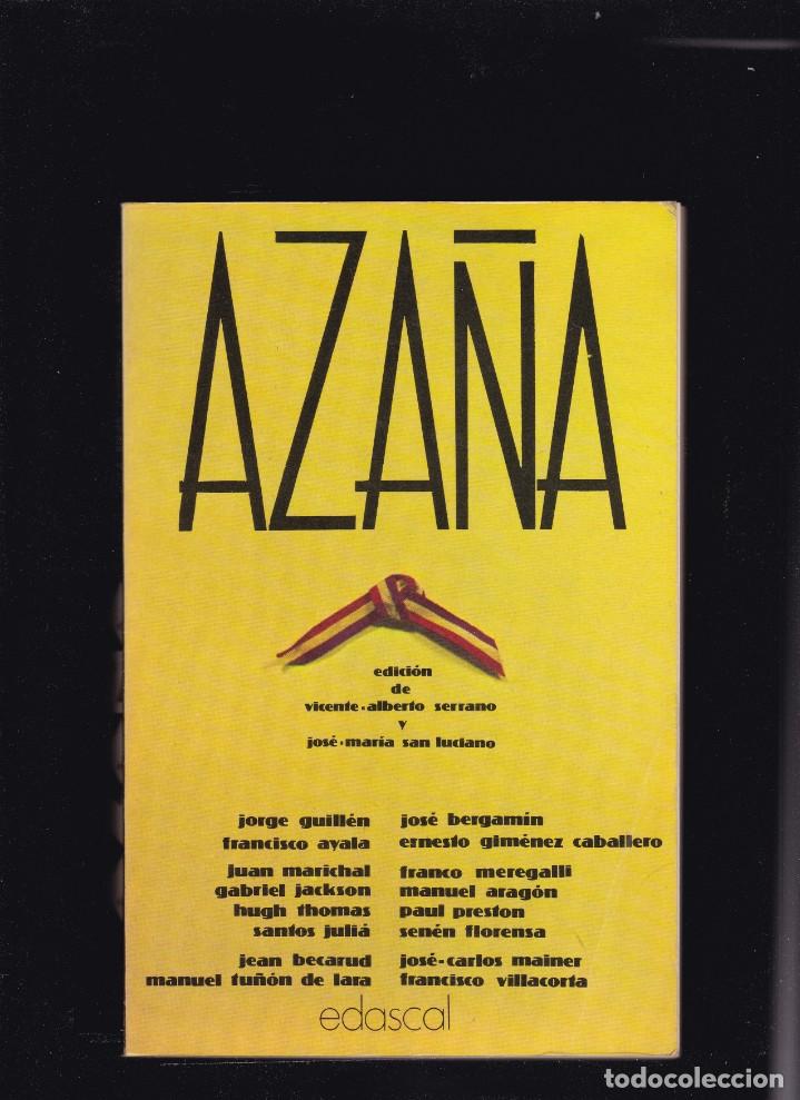 Libros de segunda mano: AZA&Ntilde;A - V.V. A A. - EDICIONES EDASCAL 1980 - Foto 1
