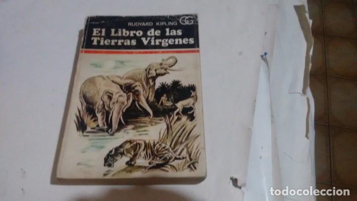 Libros de segunda mano: EL LIBRO DE LAS TIERRAS VIRGENES - RUDYARD KIPLING - - Foto 1