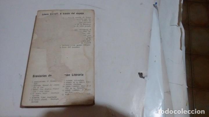 Libros de segunda mano: LEWIS CARROLL - A TRAVES DEL ESPEJO - - Foto 2