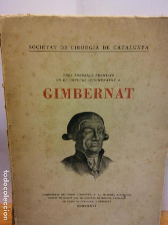 Second hand books: BJS.GIMBERNAT.SOCIETAT DE CIRURGIA DE CATALUNYA..