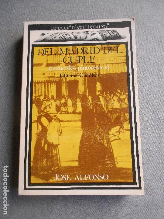 Libros de segunda mano: DEL MADRID DEL CUPLE - Foto 1