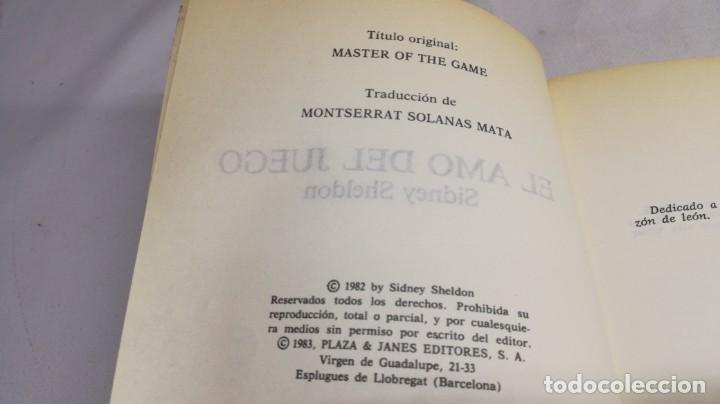 Libros de segunda mano: El amo del juego - Sidney Sheldon - Foto 6