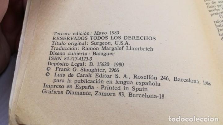 Libros de segunda mano: El cirujano - Frank G. Slaughter - Foto 6