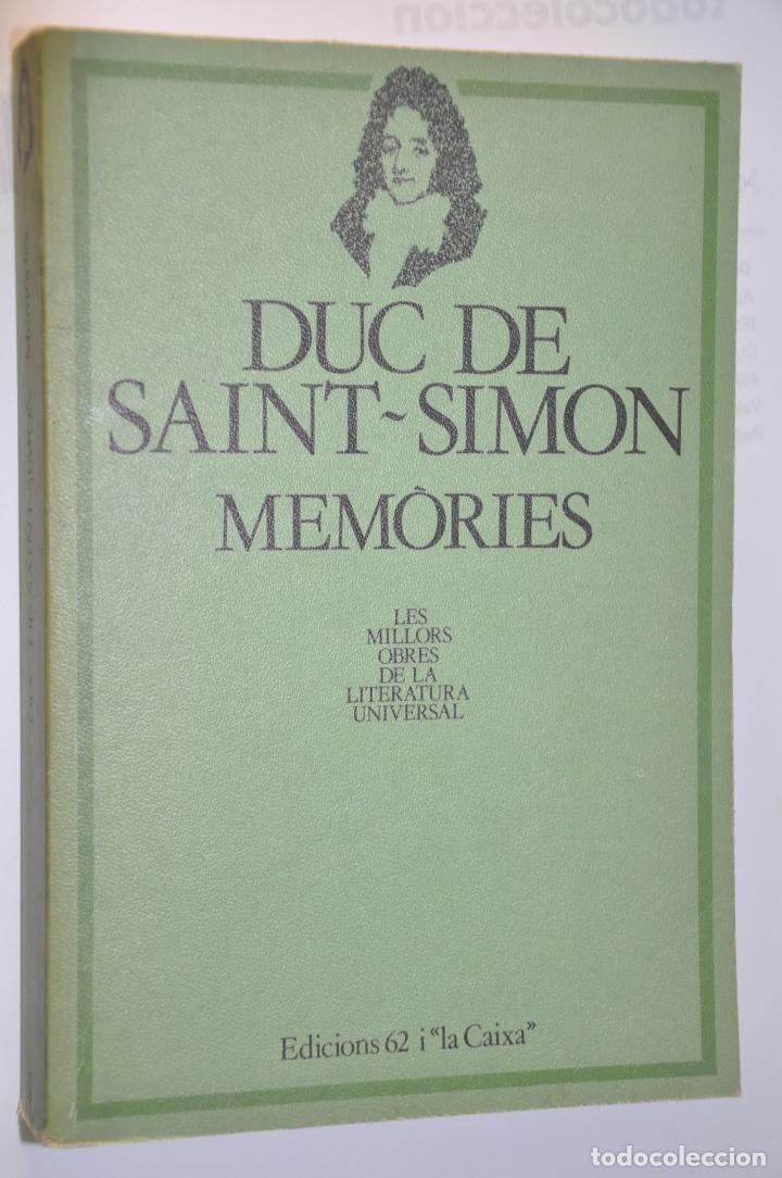 Libros de segunda mano: duc de saint simon memories, ver tarifas economicas envios